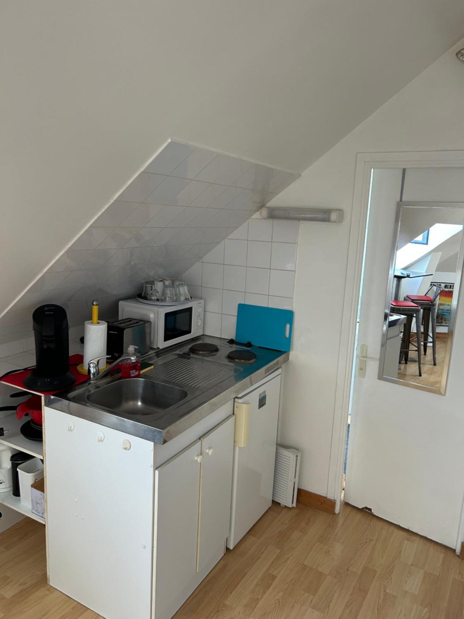Appartement Studio Rue Cachin à Honfleur Extérieur photo